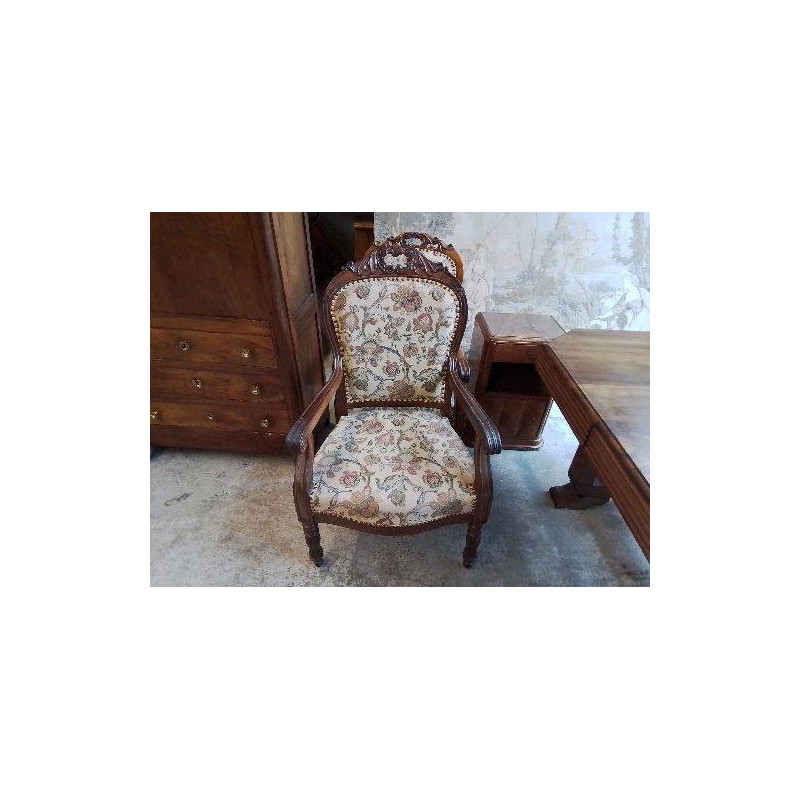 FAUTEUIL TAPISSÉE 
