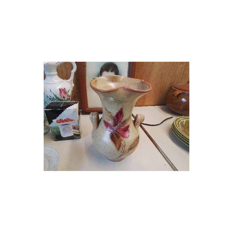 VASE MOTIF FLORAL 