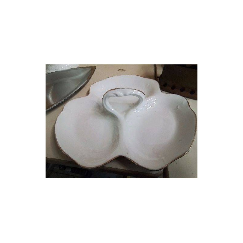 PLAT APÉRITIF EN PORCELAINE 