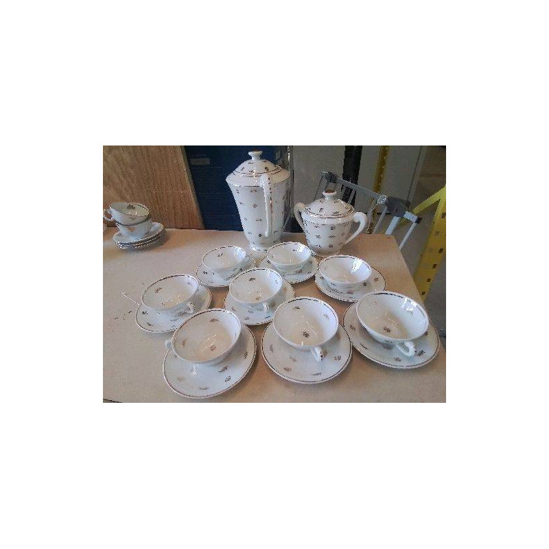 SERVICE A CAFE EN PORCELAINE 