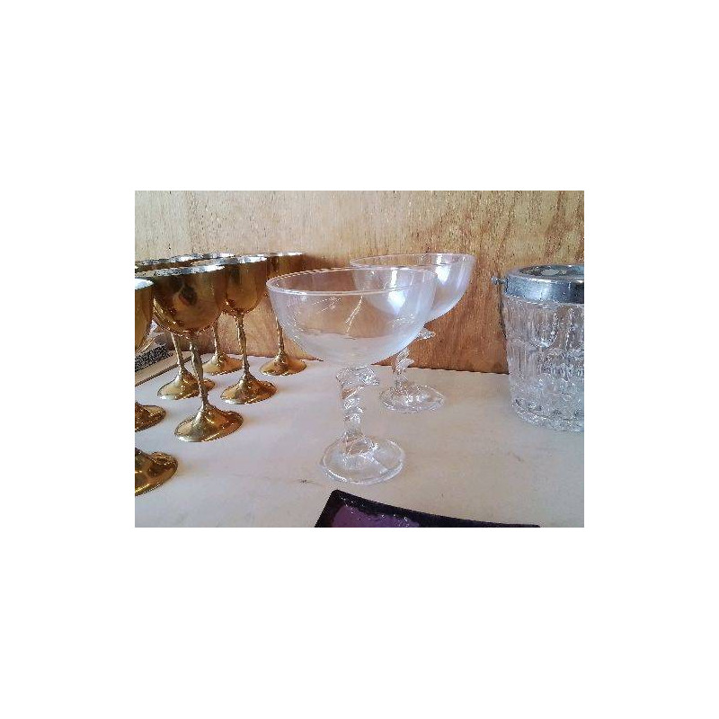 COUPE DAUPHIN EN CRISTAL