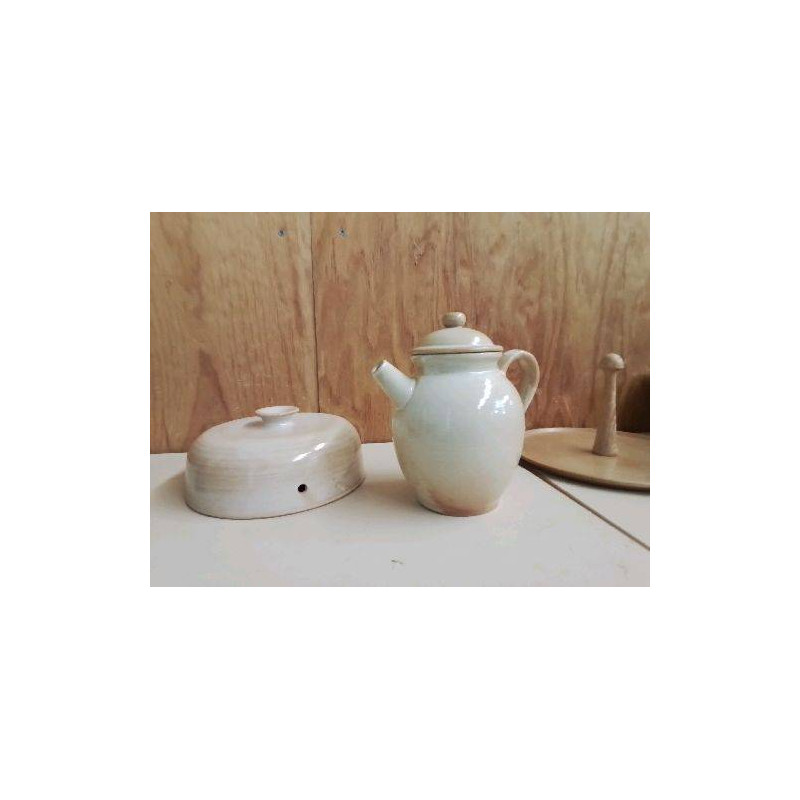 THÉIÈRE EN GRÈS VILLAGE 