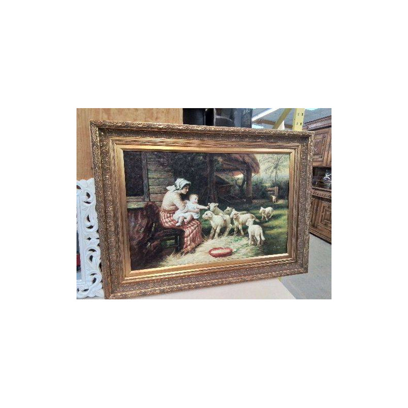 TABLEAU SIGNÉ BAUDIN