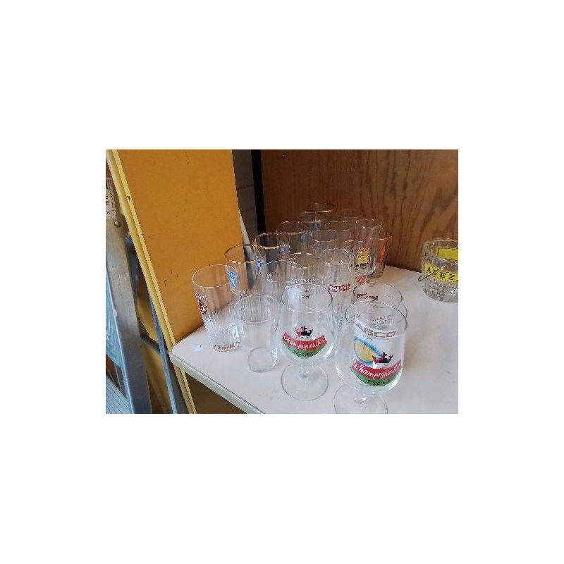 VERRE PUBLICITAIRE DIVERS