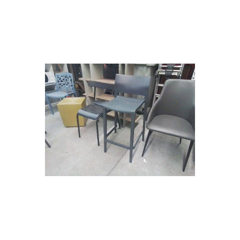 TABOURET HAUT POLYMERE GABER