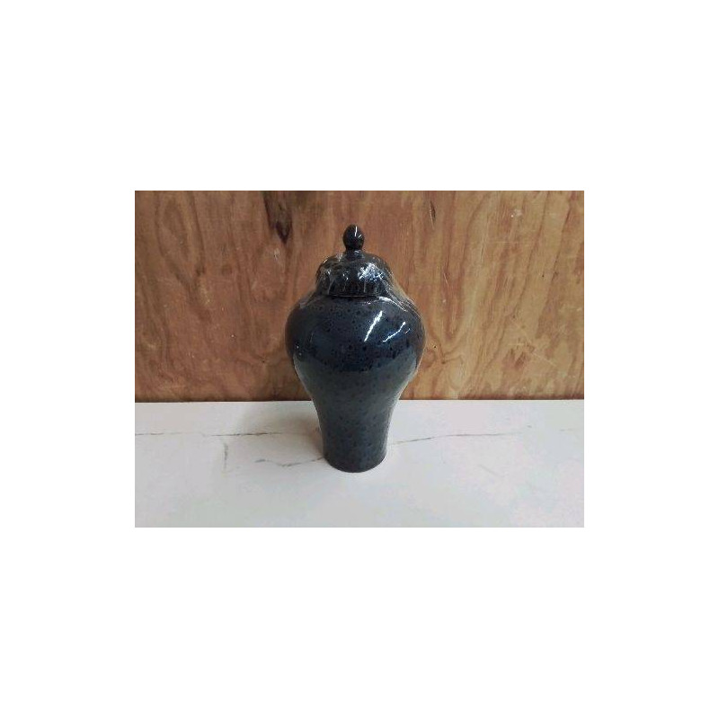 URNE CÉRAMIQUE NOIRE