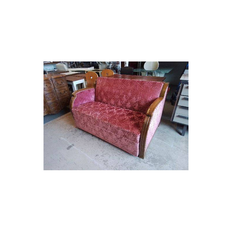 CANAPE 2 PLACES CONVERTIBLE EPOQUE ART DECO