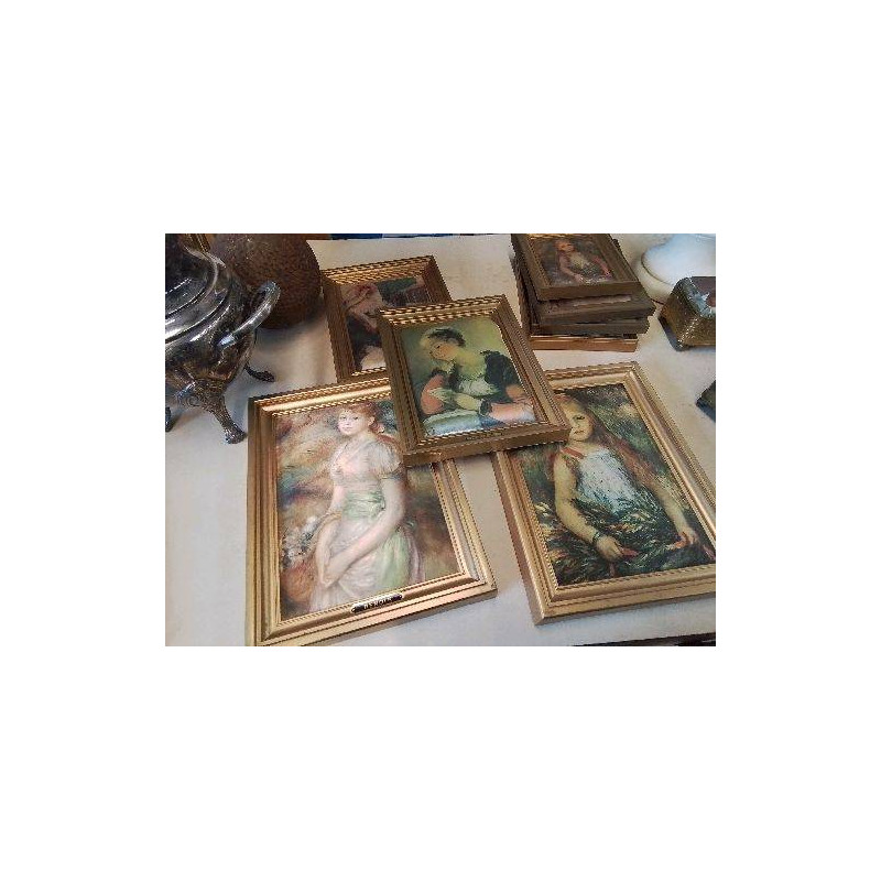 MINI CARDE EN TISSUS IMPRIMÉ 