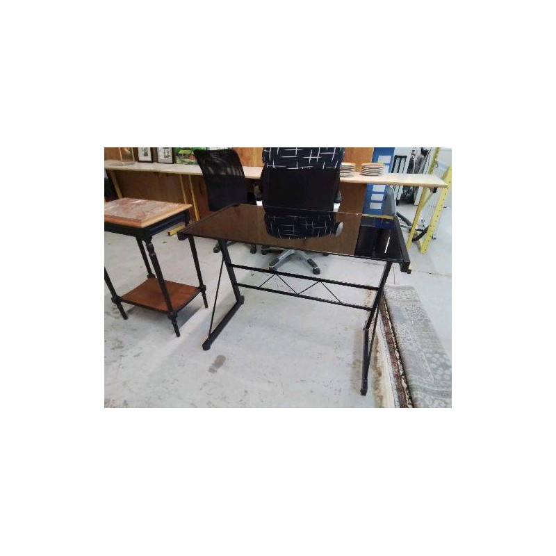 PETIT BUREAU INFORMATIQUE VERRE