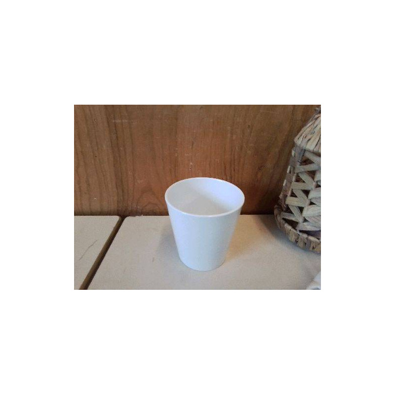 CACHE POT BLANC 