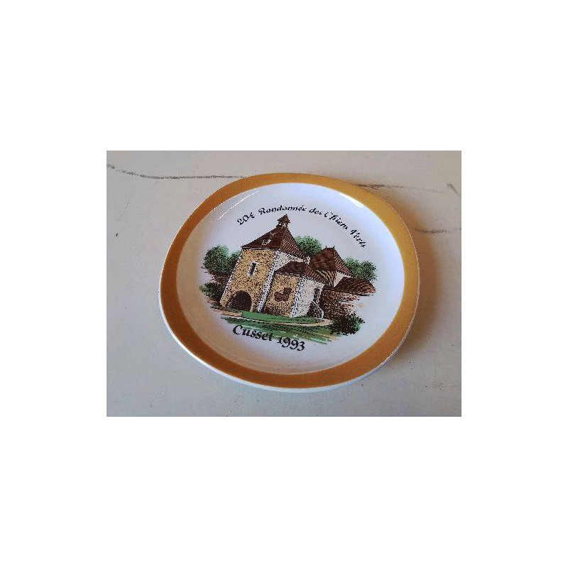 ASSIETTE DECO CUSSET 