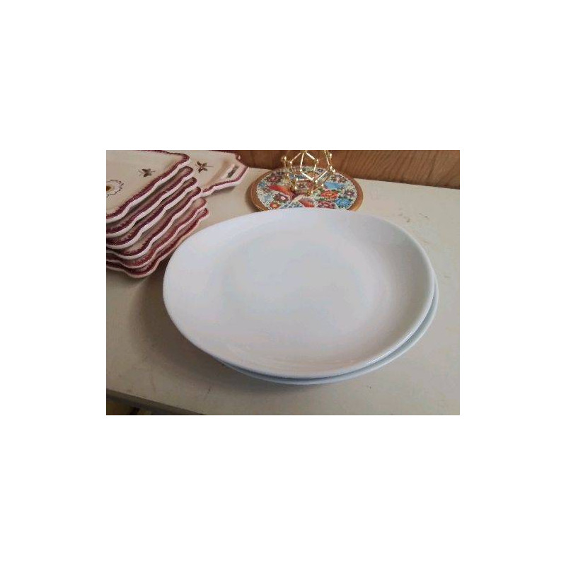 DUO ASSIETTES BLANCHE