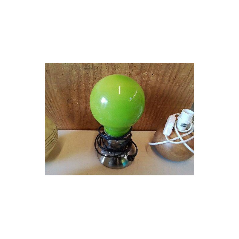 LAMPE SPHÉRIQUE VERT 