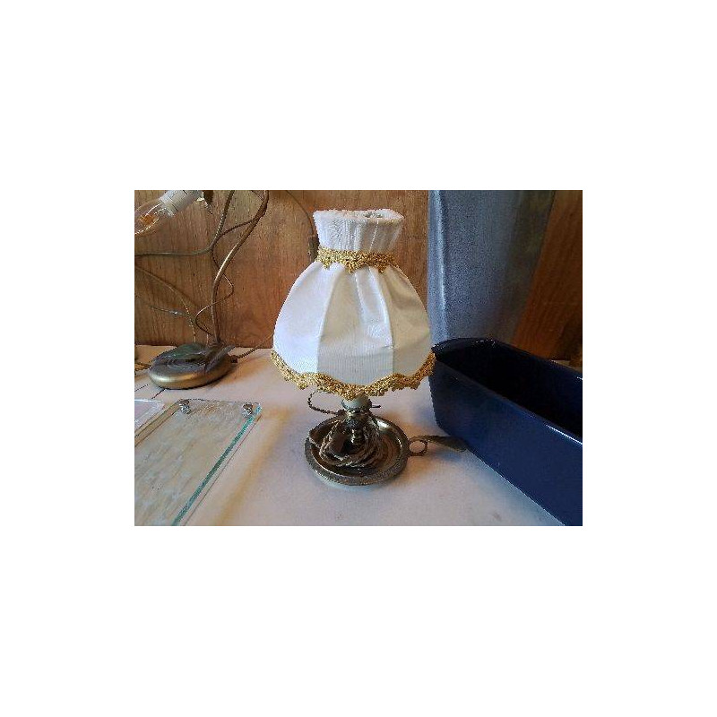 LAMPE DE CHEVET LAITON 