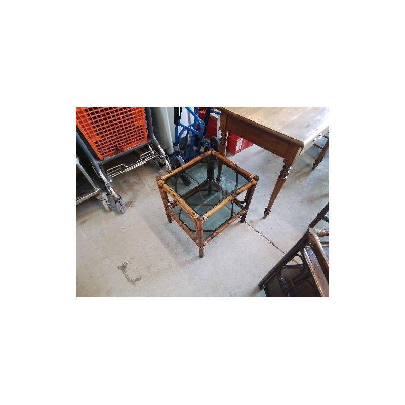 TABLE BASSE EN BAMBOU