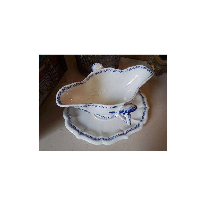 SAUCIÈRE PORCELAINE DE GIEN
