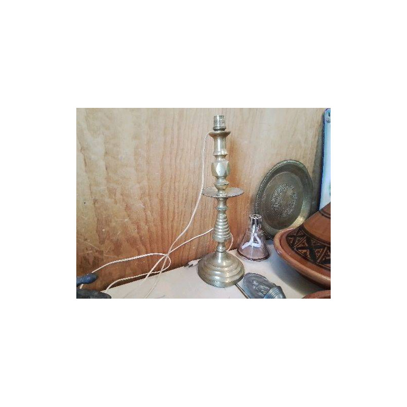 PIED LAMPE EN LAITON