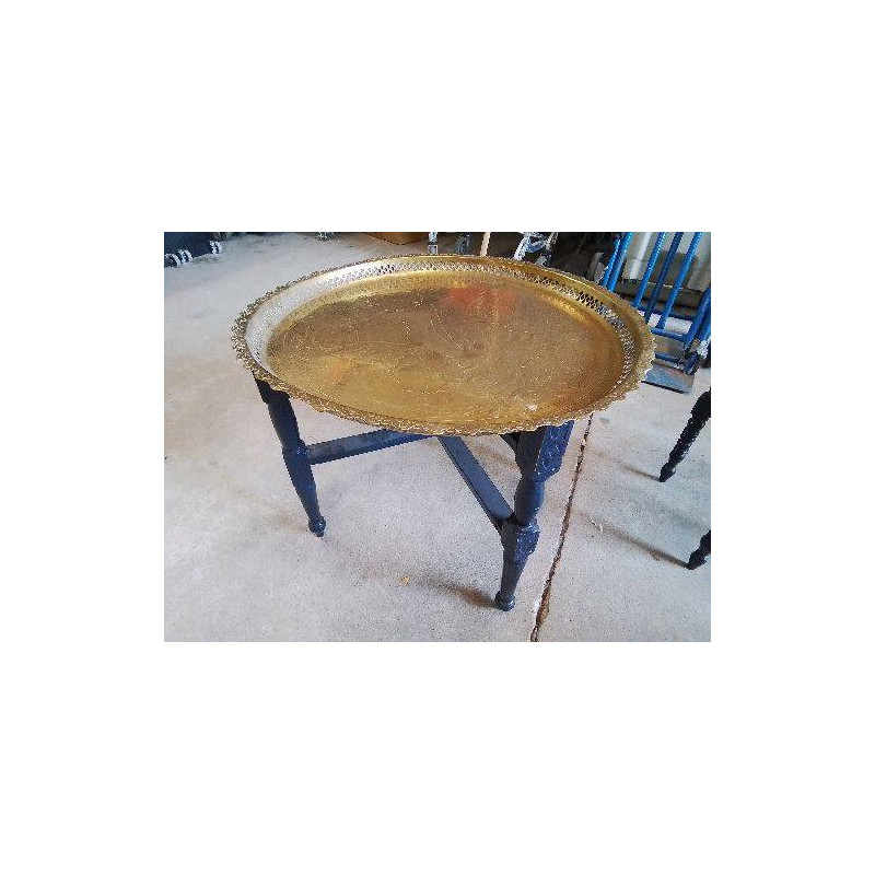 TABLE BASSE PLATEAU MAROCAIN LAITON