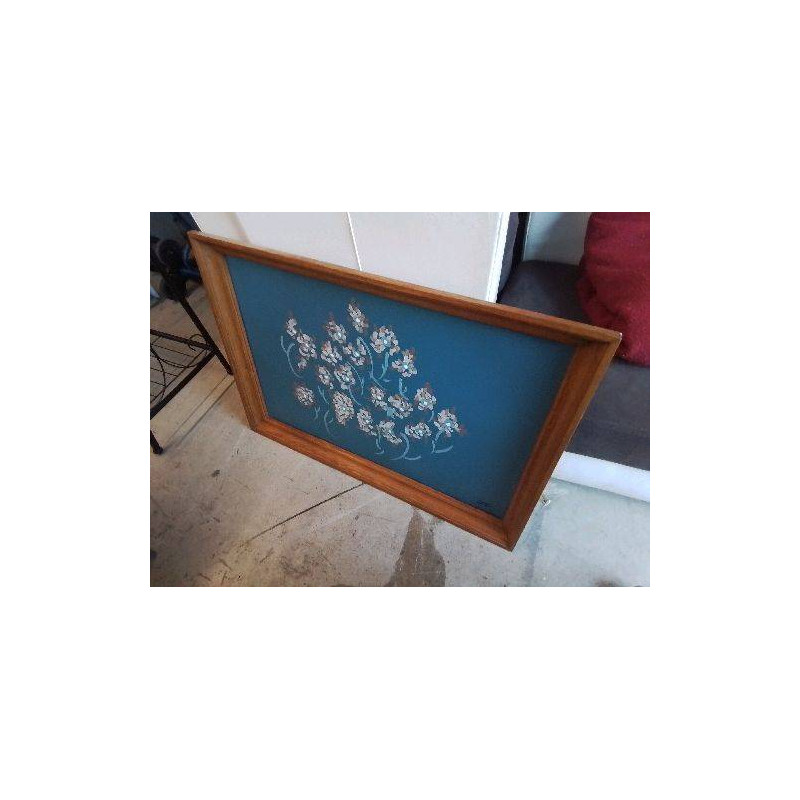 TABLEAU FLEURI MINIMALISTE 