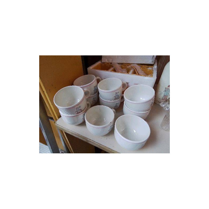 TASSE ITALIENNE DAME À VÉLO 