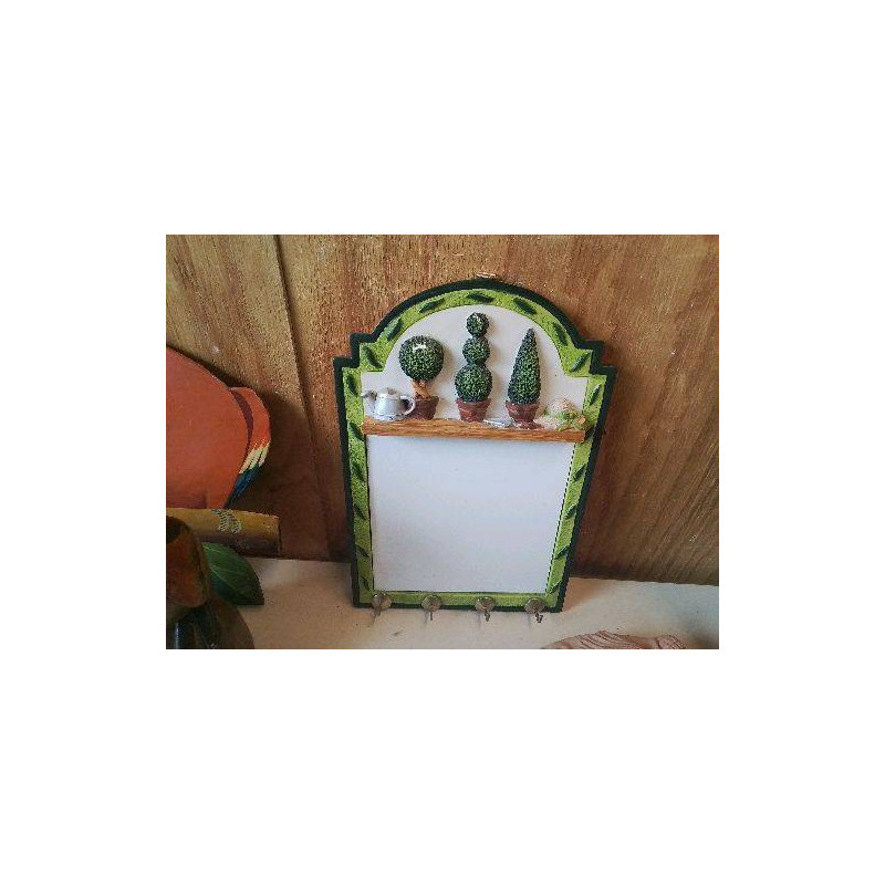 PORTE CLÉ PLANTE JARDIN 