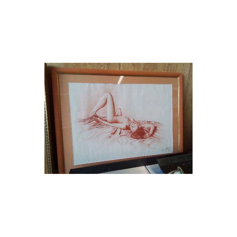 SAGUINE ’ FEMME NUE ALLONGÉE 