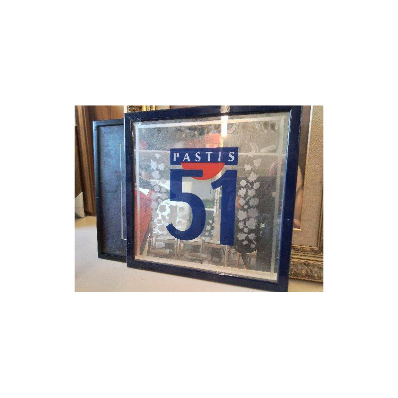 MIROIR PUBLICITAIRE PASTIS