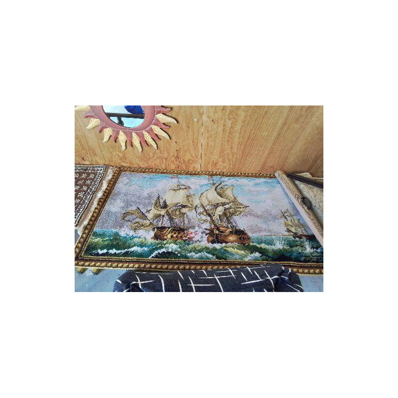 TAPISSERIE BATAILLE NAVALE 