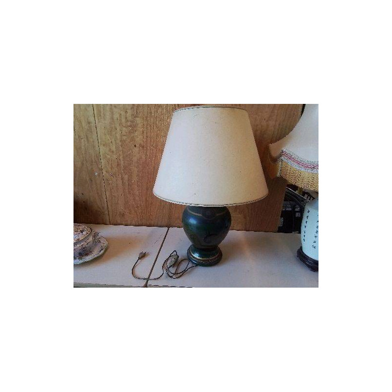 GRANDE LAMPE VERTE