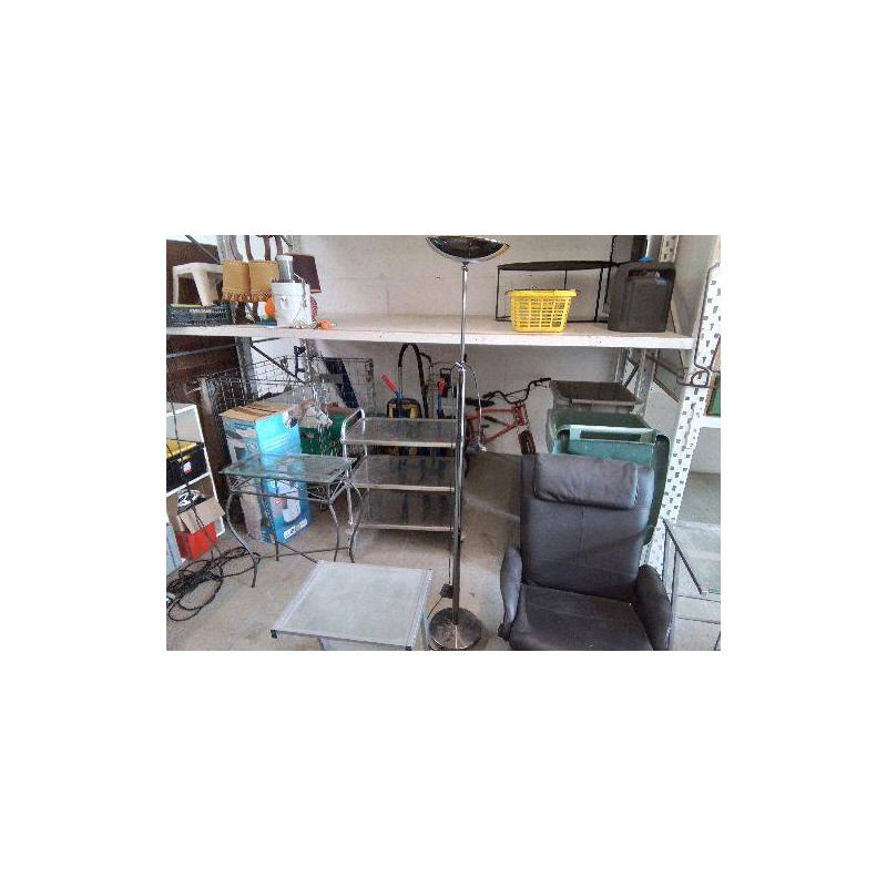 LAMPADAIRE HALOGENE NOIR