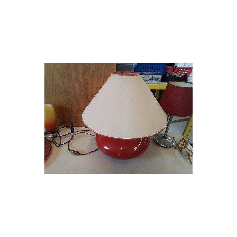 GRANDE LAMPE ROUGE 