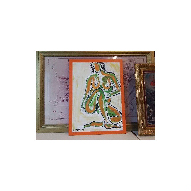 PORTRAIT ABSTRAIT D’UNE FEMME