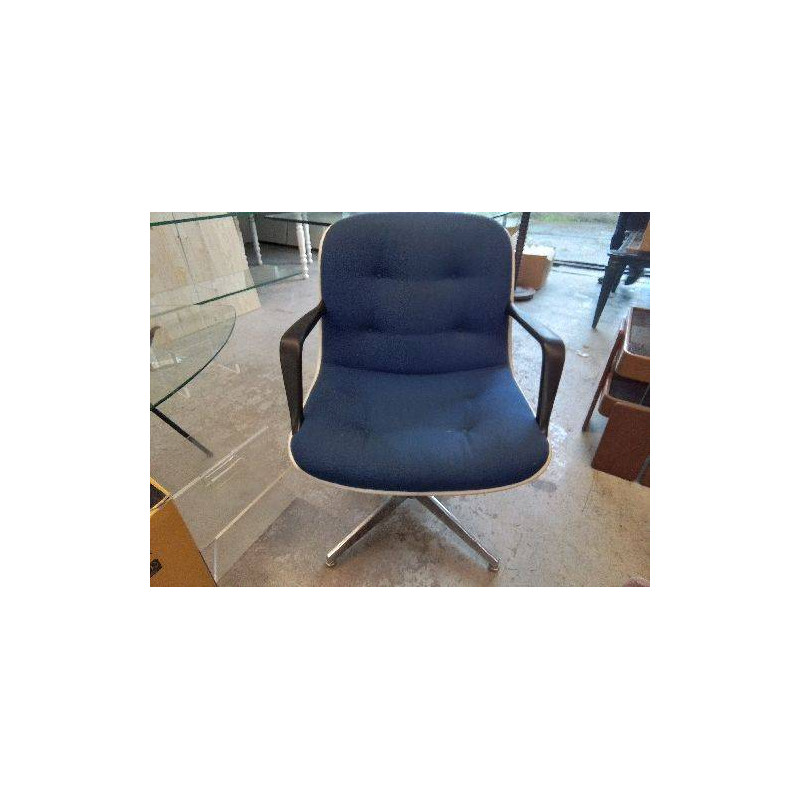 FAUTEUIL POLLOCK BLEU