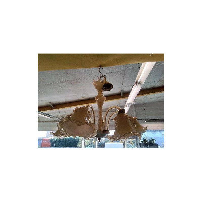 SUSPENSION VERRE TULIPE 