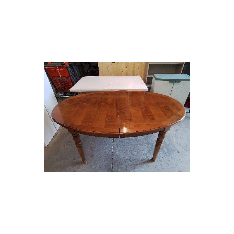 TABLE OVALE MERISIER 