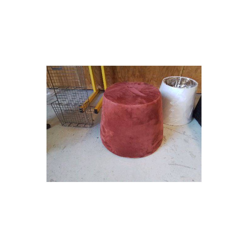 POUFF ROUGE 