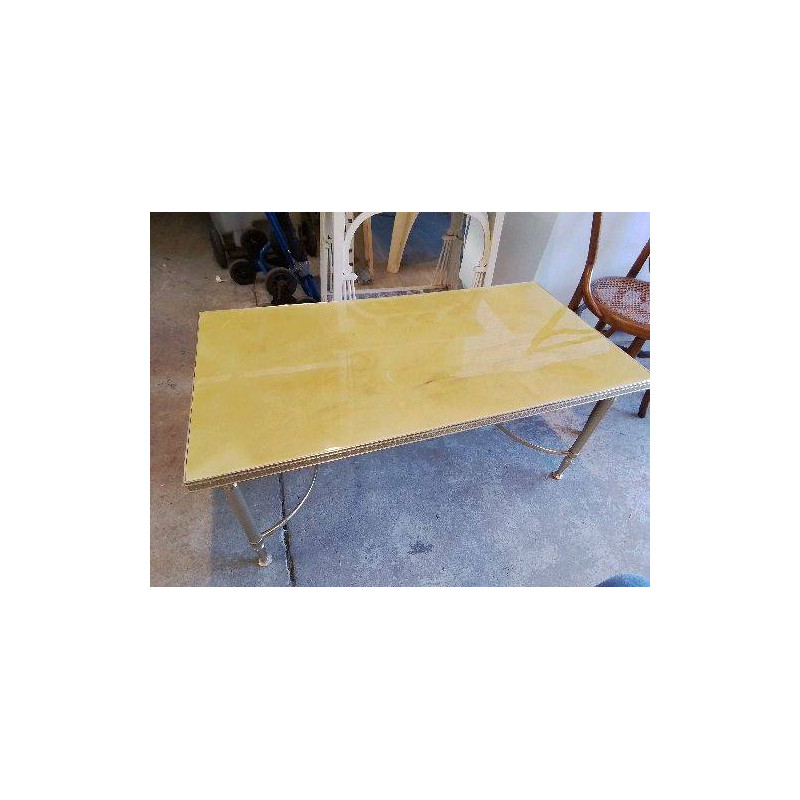 TABLE BASSE IMITATION ONYX