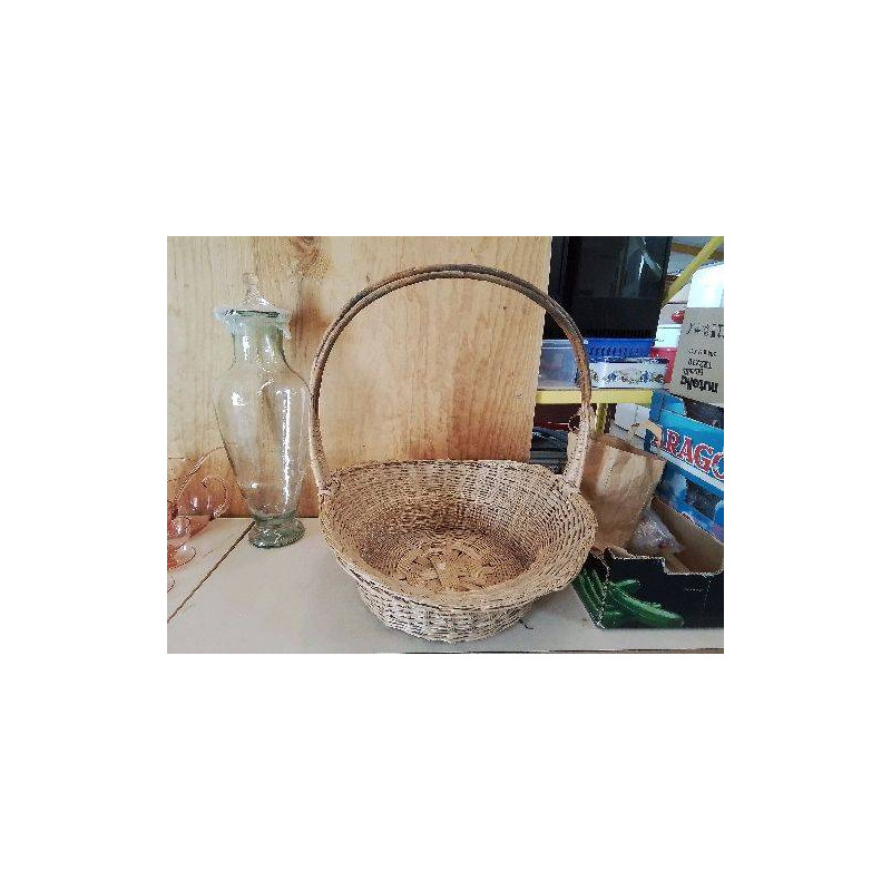 GRAND PANIER EN OSIER 