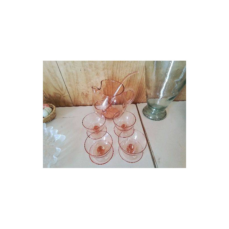 SERVICE À SANGRIA ROSE 