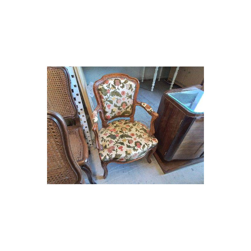 FAUTEUIL MOTIF FLORAL 