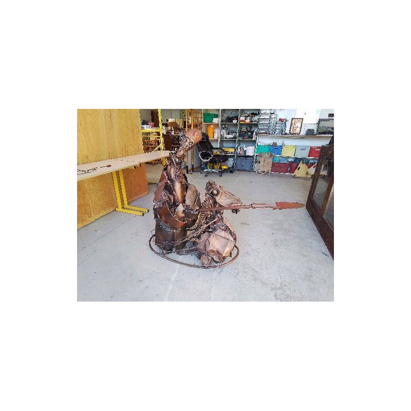 SCULPTURE DON QUICHOTE DE CLAUDE BRUGEILLES