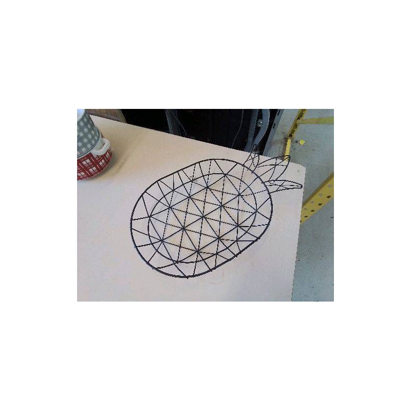 COUPE A FRUIT METALIQUE 