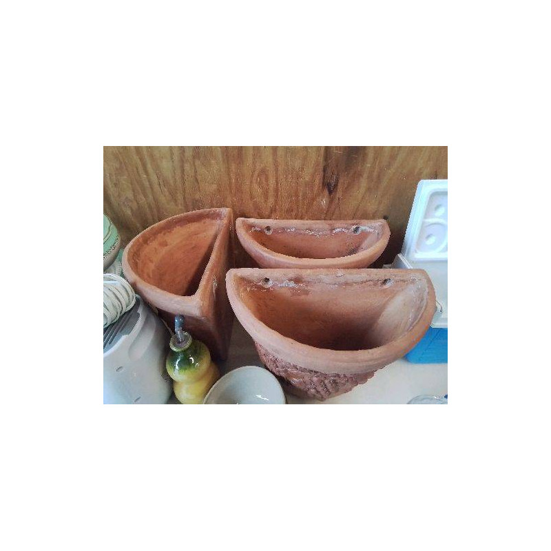 JARDINIÈRE POT EN TERRE CUITE 