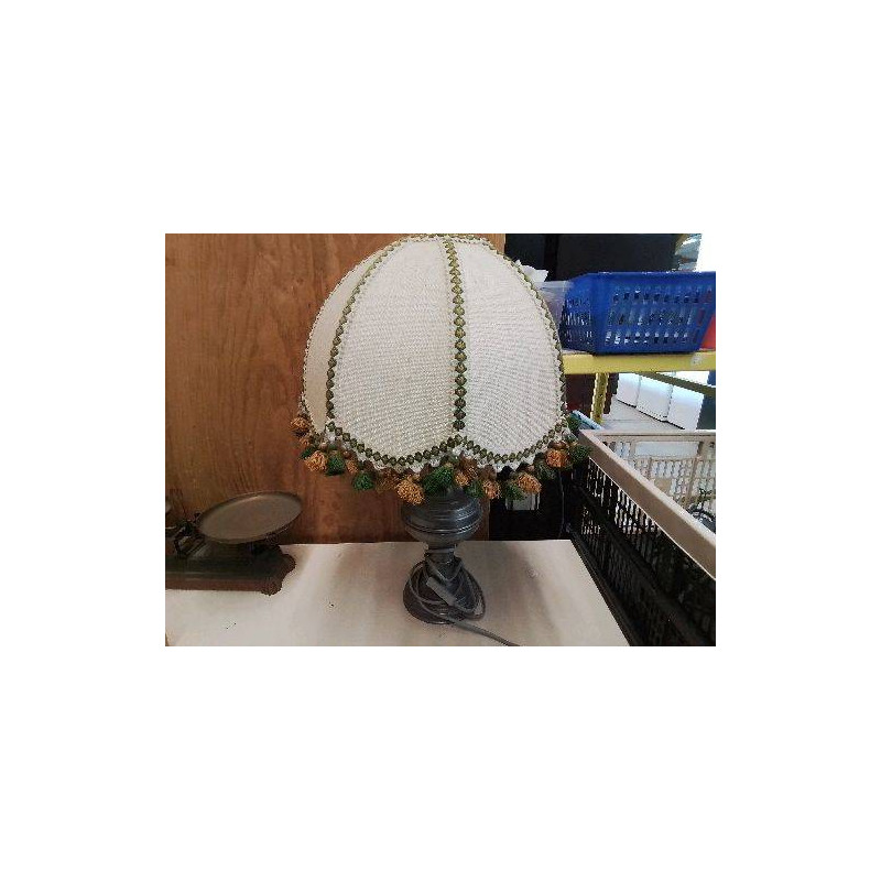 LAMPE EN ETAIN 