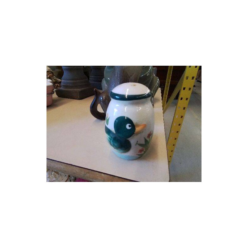 SALIÈRE OU POIVRIÈRE CANARD 