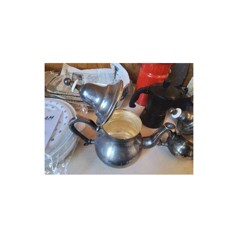 PICHET EN MÉTAL ARGENTÉ 