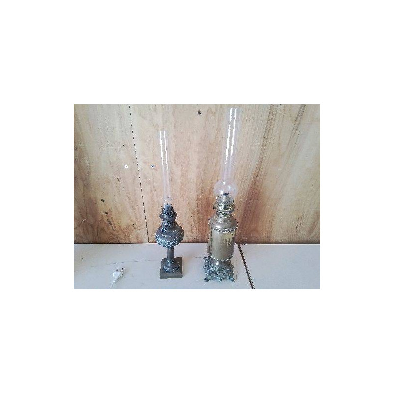 LAMPE À HUILE LAITON