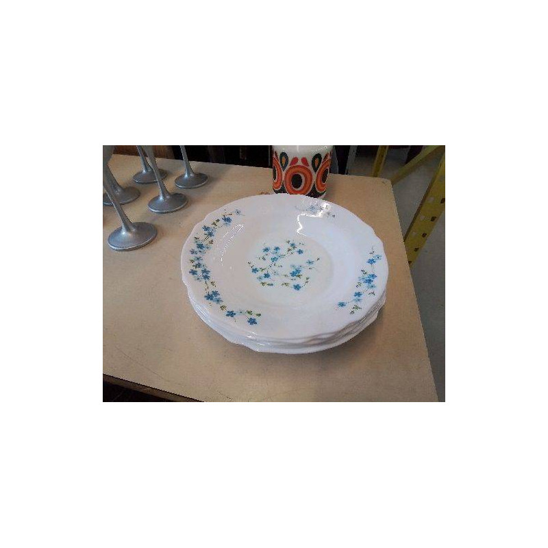 ASSIETTE MOTIF FLORAL 