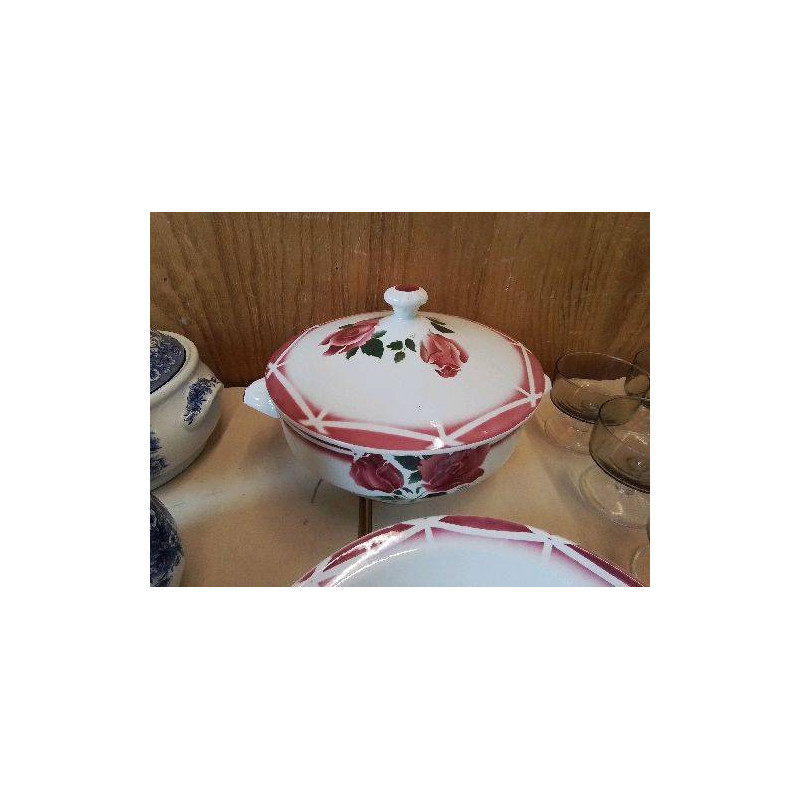 SOUPIERE MOTIF FLORAL 