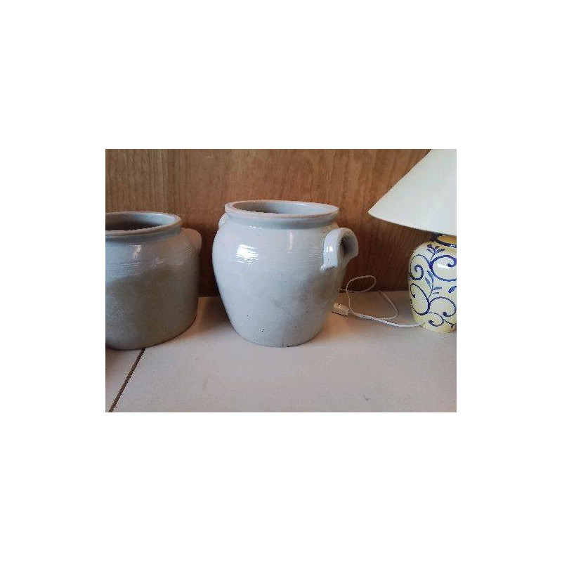 SALLOIR EN GRES EMAILLÉ